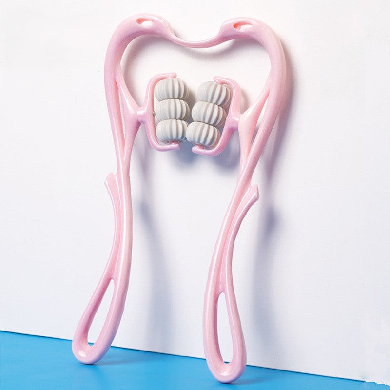 6-wheel manual Neck & Shoulder Massager Roller