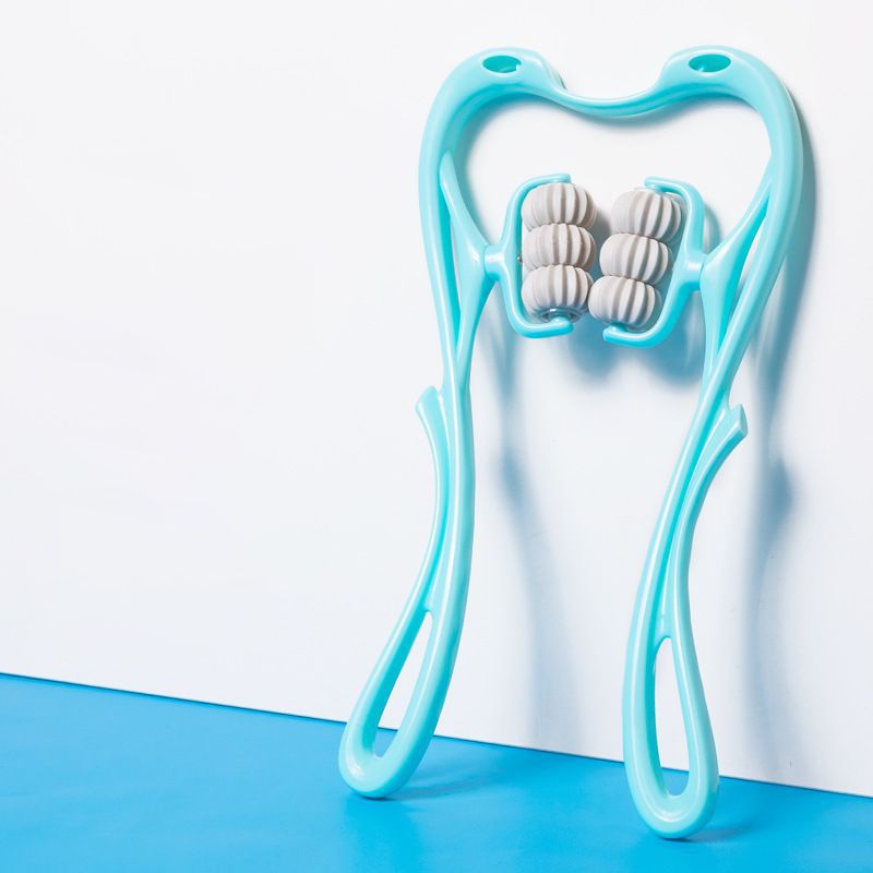 6-wheel manual Neck & Shoulder Massager Roller